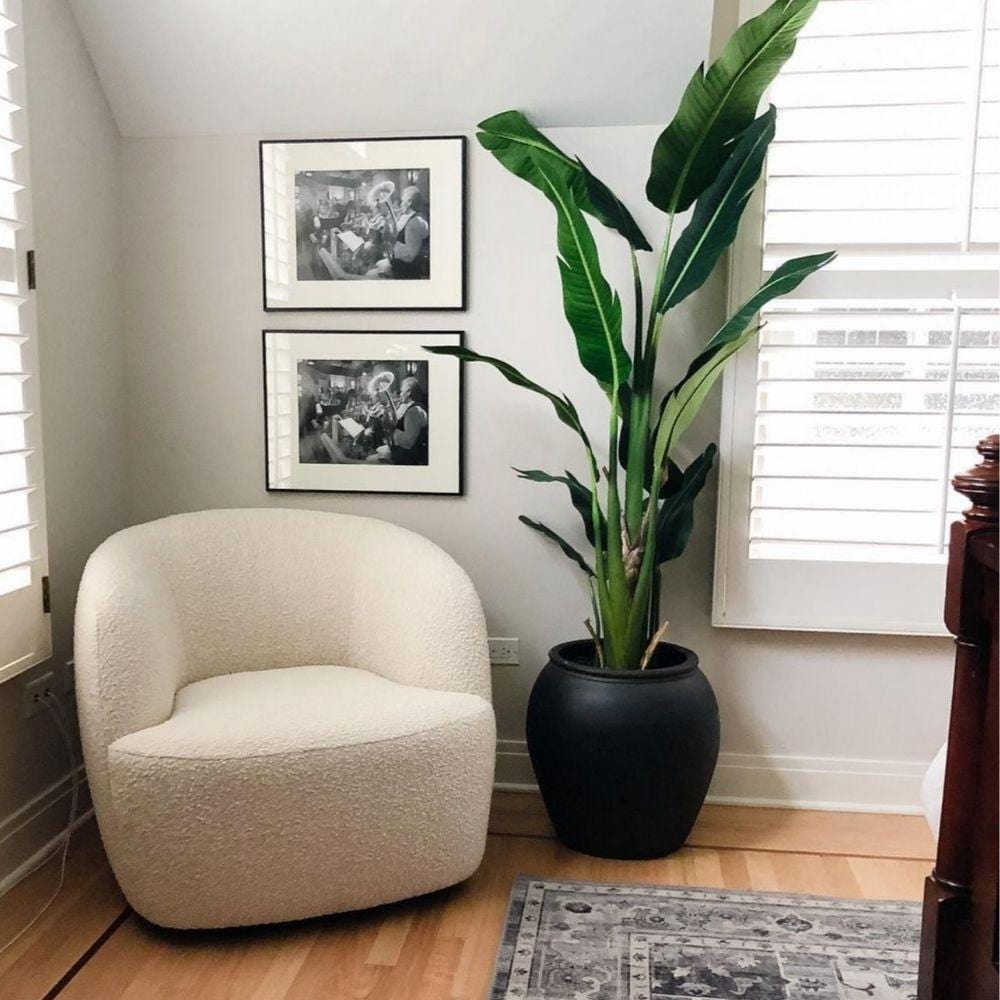 Maza Artificial Bird Of Paradise Potted Plant (Multiple Sizes) 