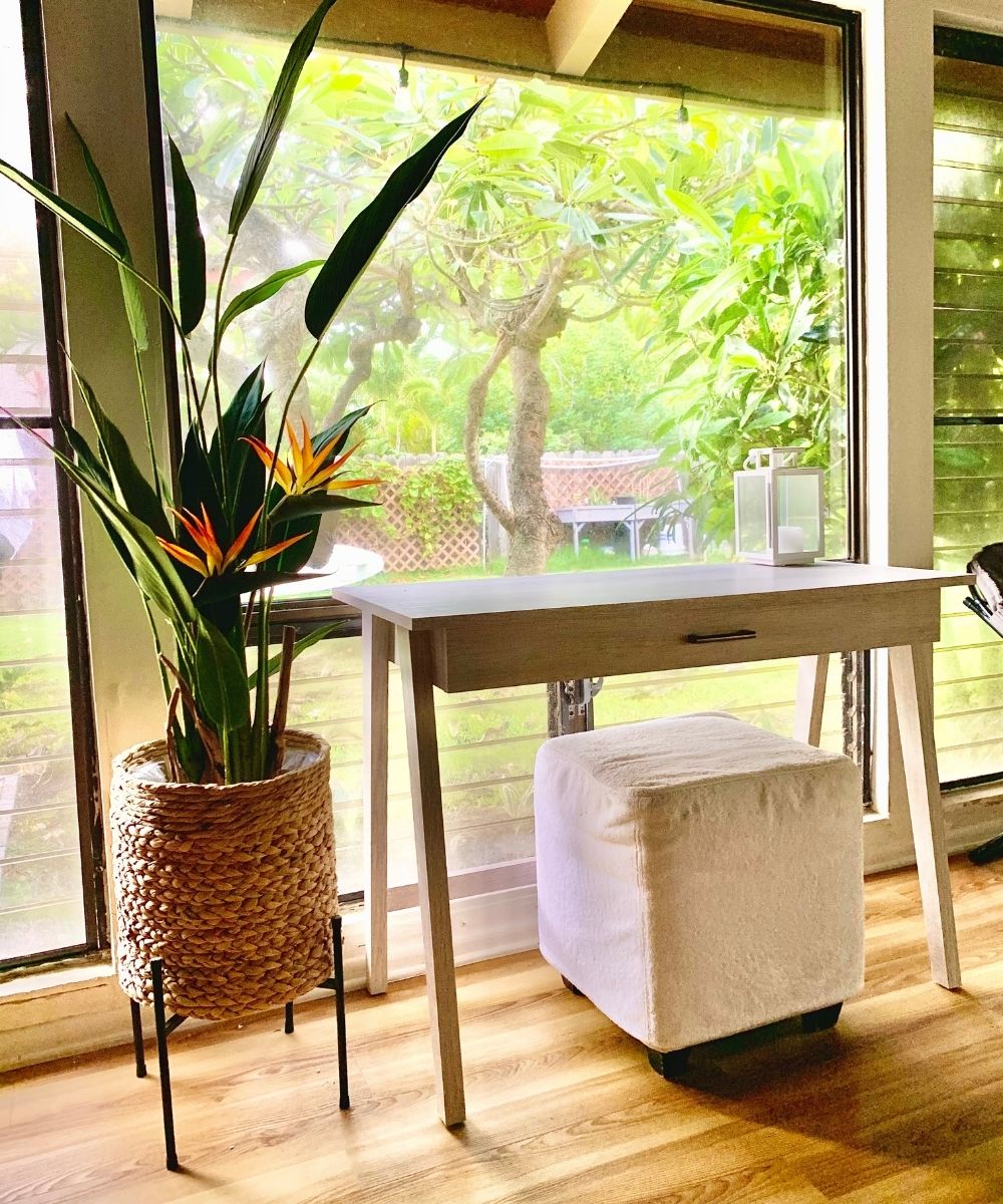 Isha Natural Braided Planter 