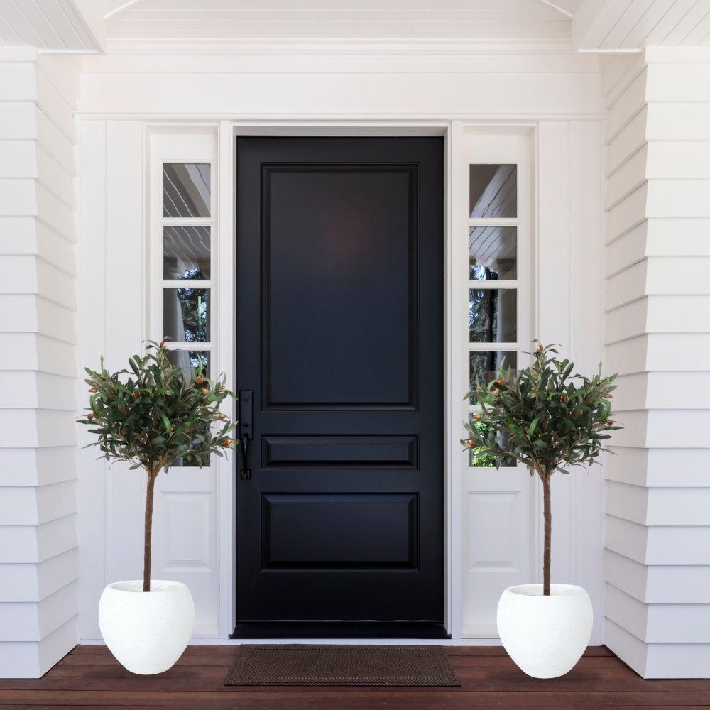 Obee Artificial Olive Tree Potted Plant 4.3' 