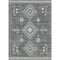 Khaleesi Black Yellow Sand Rug – Moroccan Modern Area Rug with Charcoal, Grey & Yellow Accents, Machine Washable or Premium Linen Options