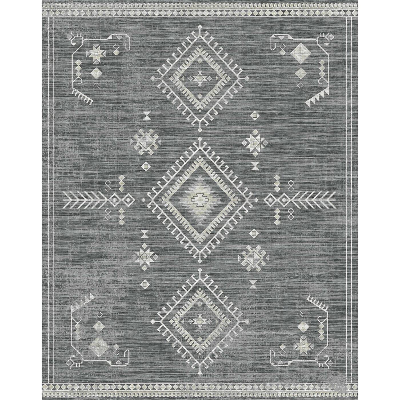 Khaleesi Black Yellow Sand Rug 