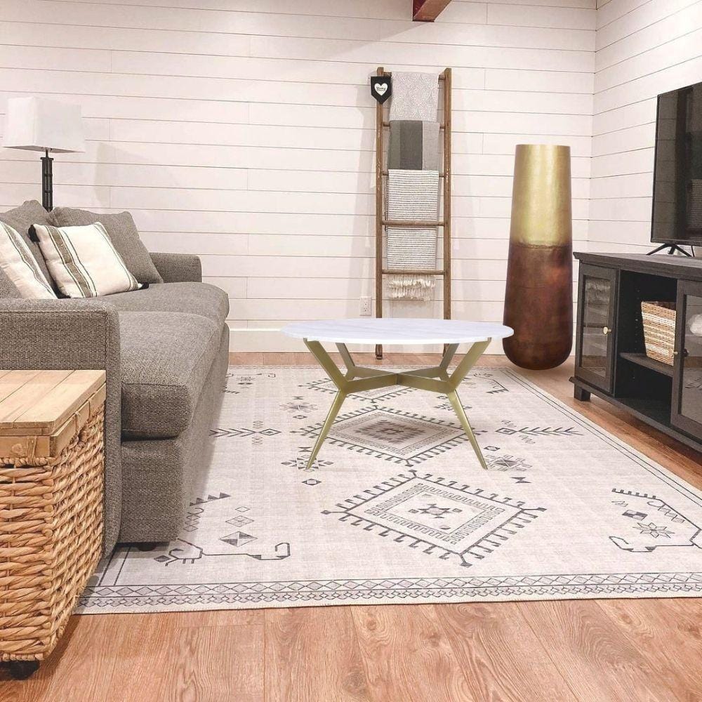 Calluna Brass Floor Vase 