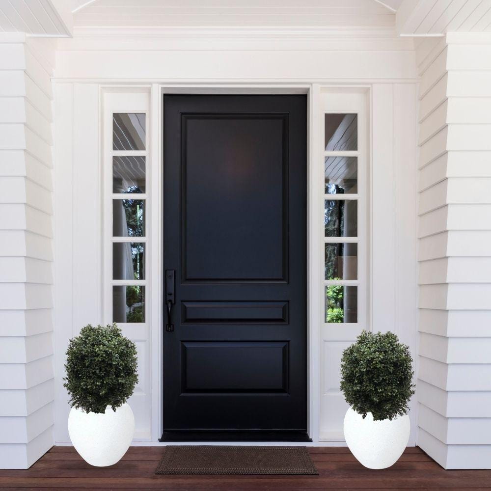 Kingston Faux Potted Cedar Topiary Plant 24'' 