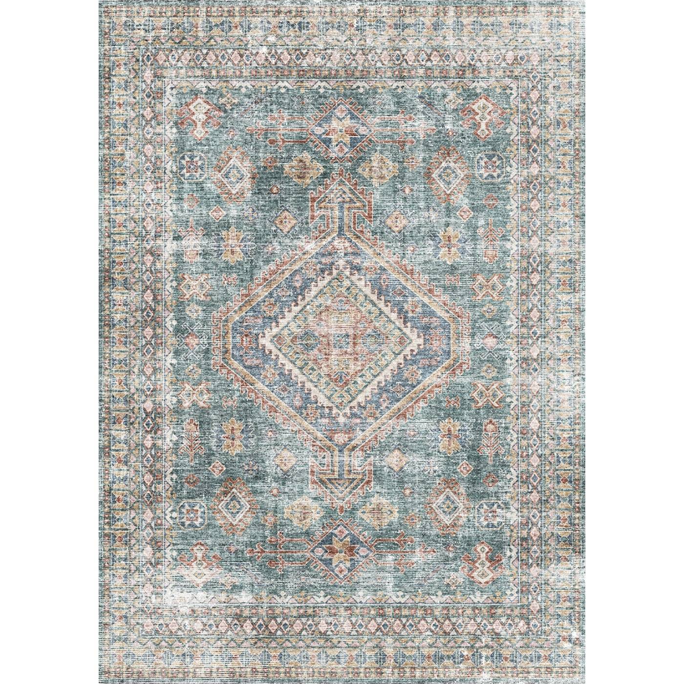 Abrama Green Rug 