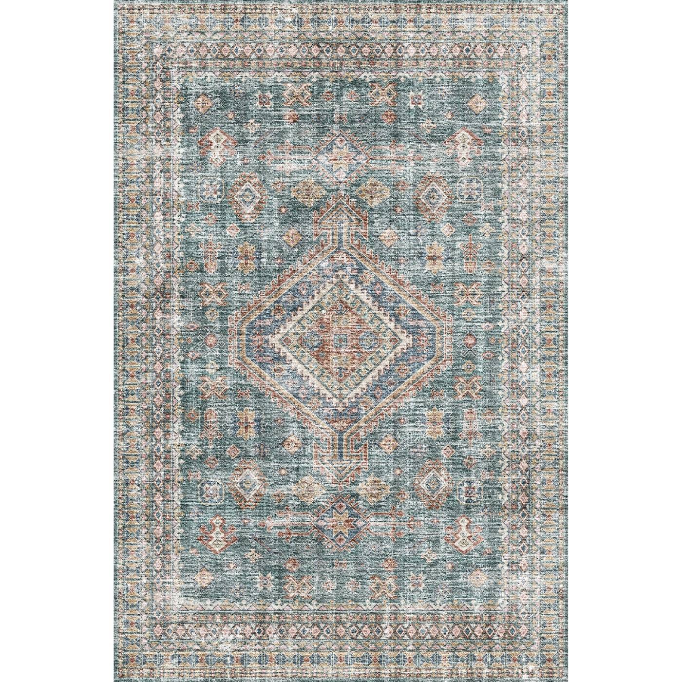 Abrama Green Rug 
