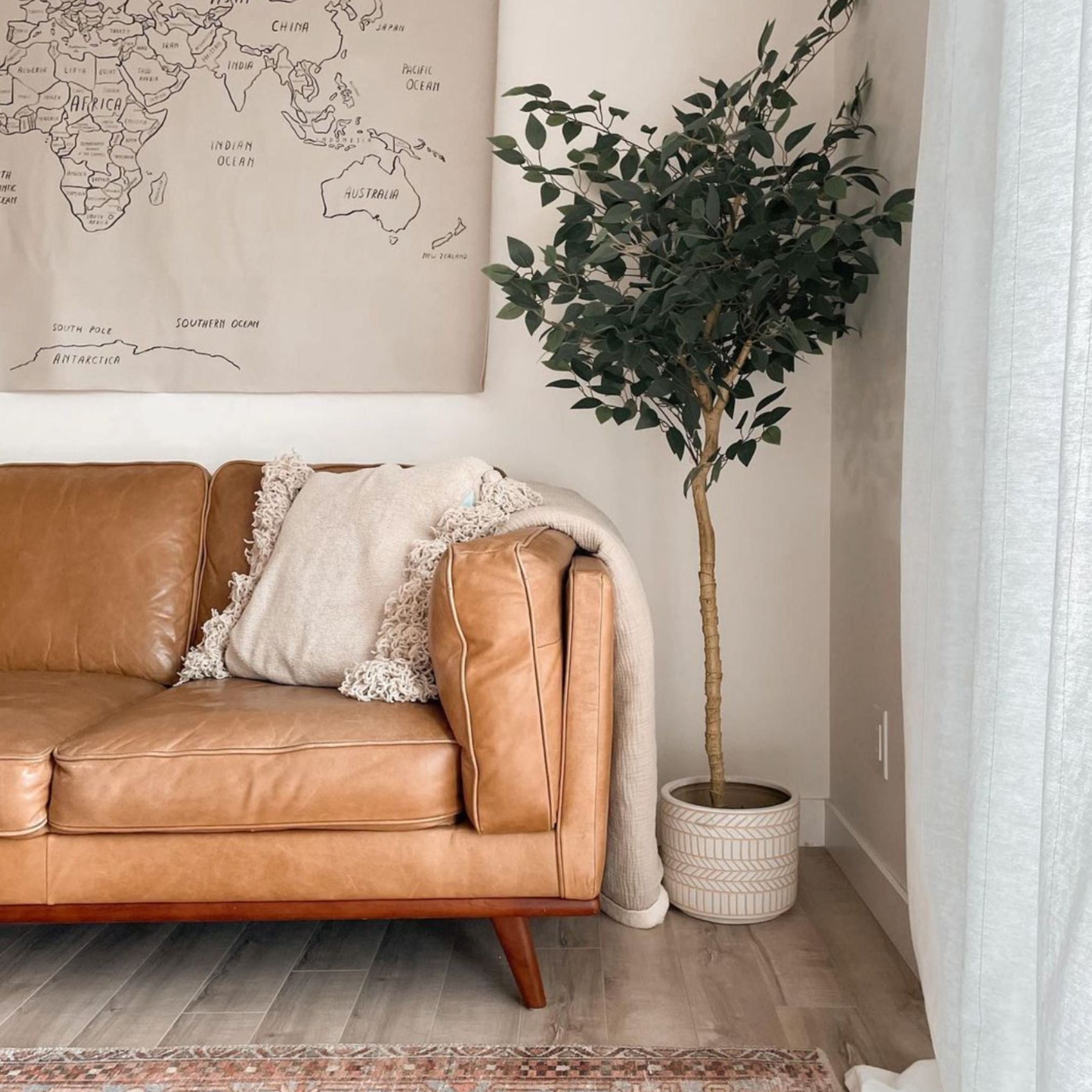 Figgi Artificial Ficus Tree Potted Plant (Multiple Sizes) 