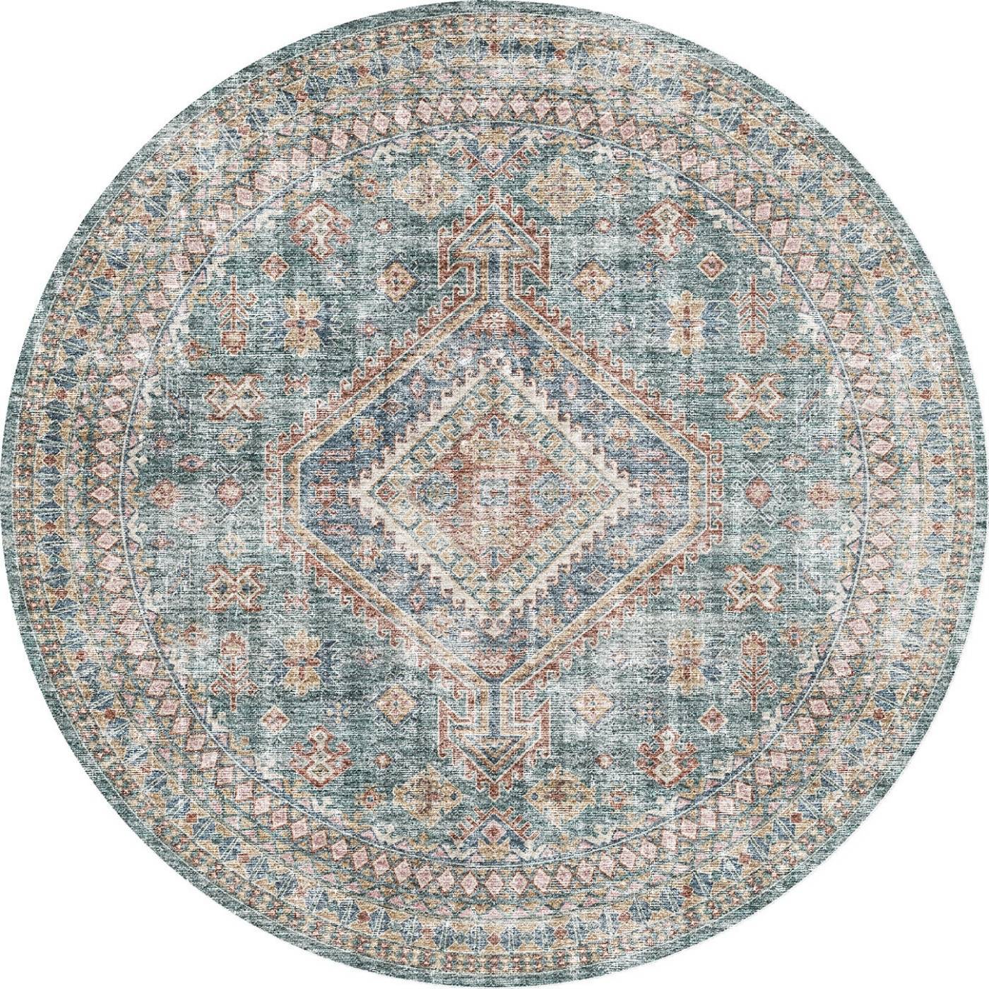 Abrama Green Rug 