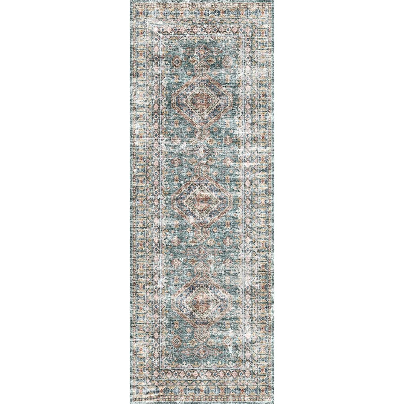 Abrama Green Rug 