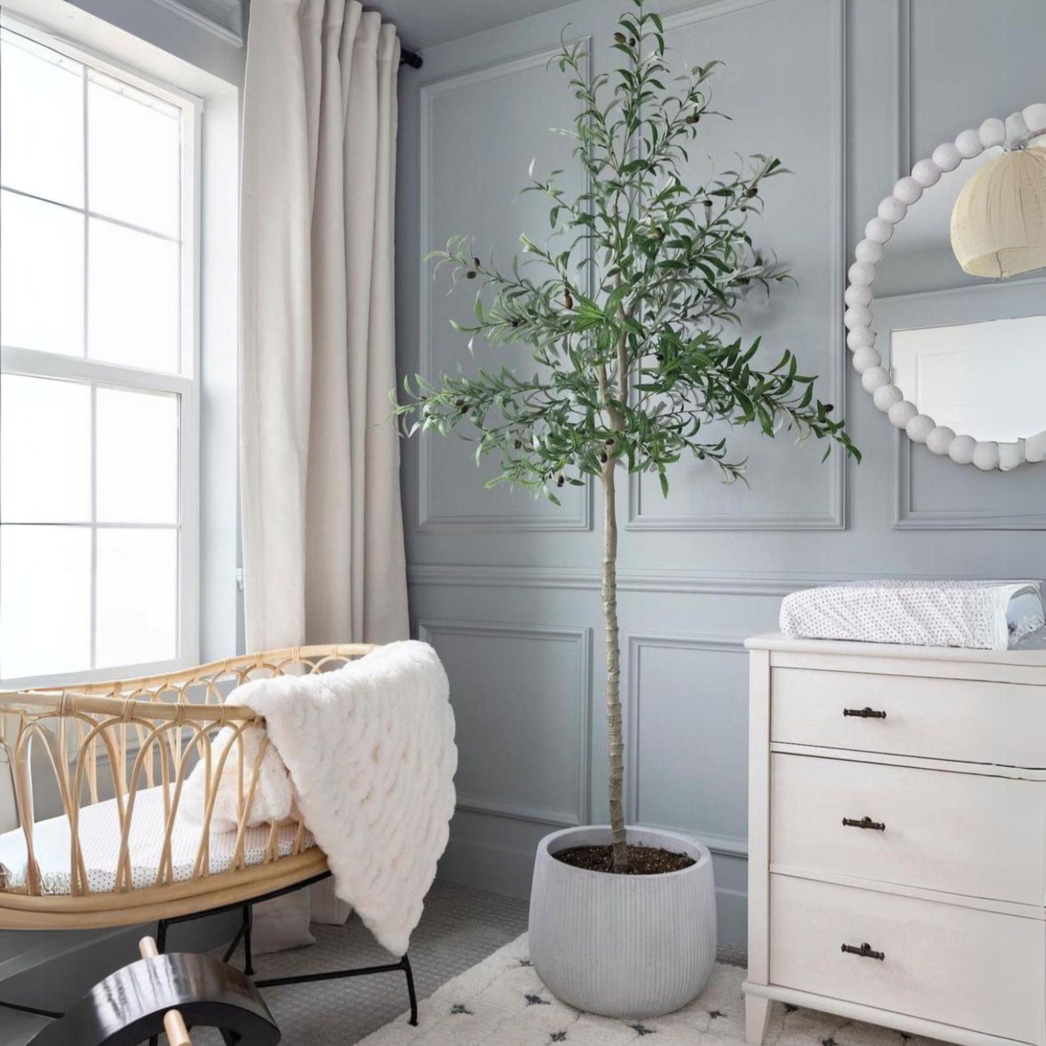 Oli Artificial Olive Tree Potted Plant (Multiple Sizes) 