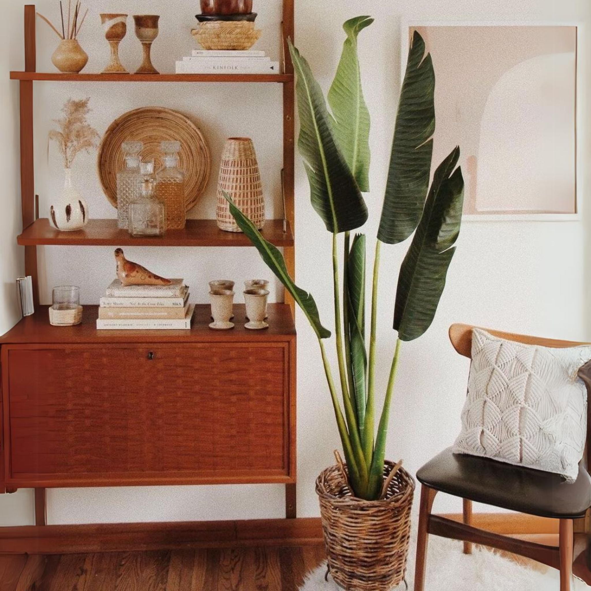 Luca Artificial Bird Of Paradise Potted Plant (Multiple Sizes) 