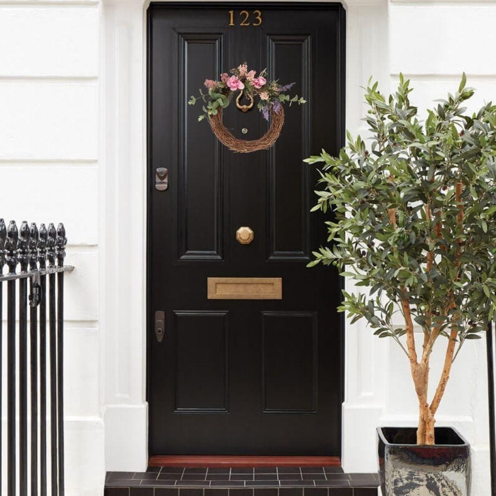 Rosalie Artificial Floral Wreath 19.7'' 