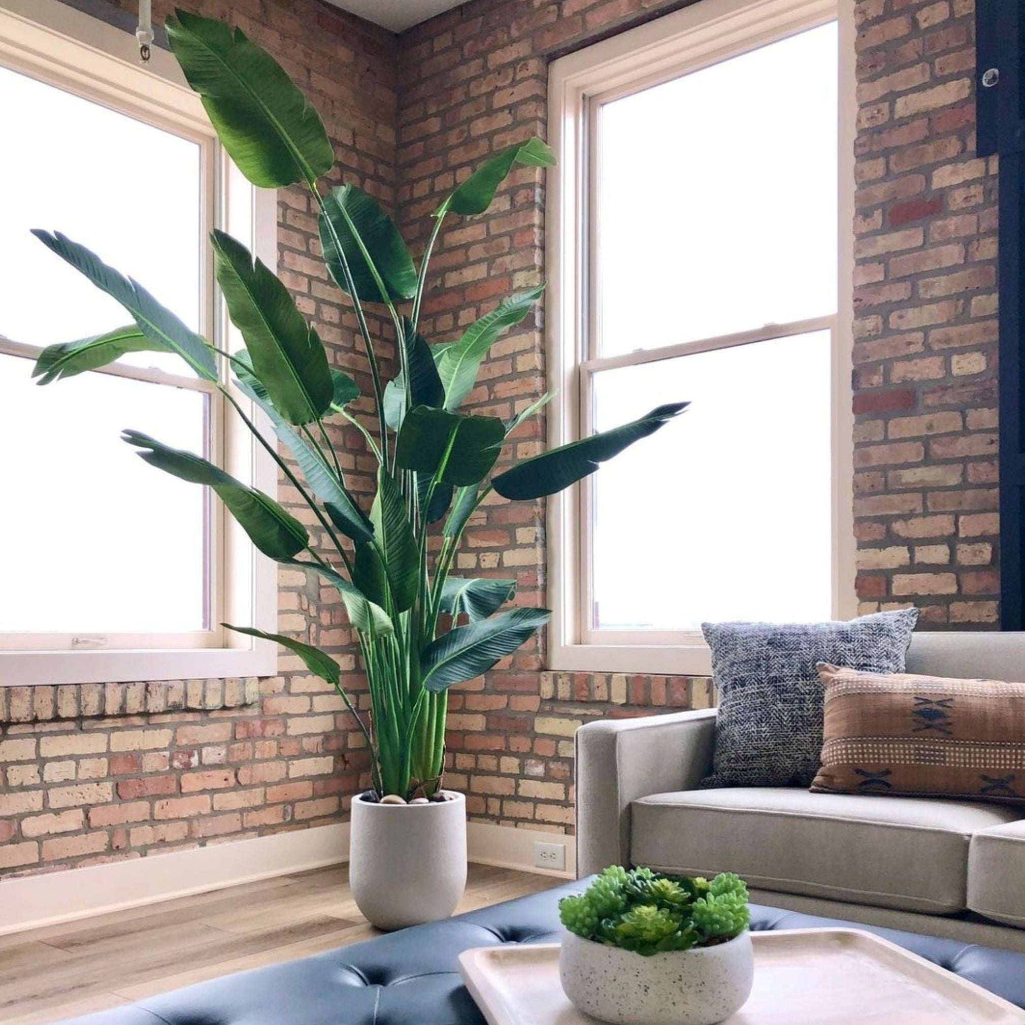 Zapo Artificial Bird Of Paradise Potted Plant (Multiple Sizes) 