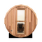 Blisspod Prague Canadian Red Cedar Outdoor Steam Barrel Sauna – Full Glass Back | 4-6 Person | 70.87