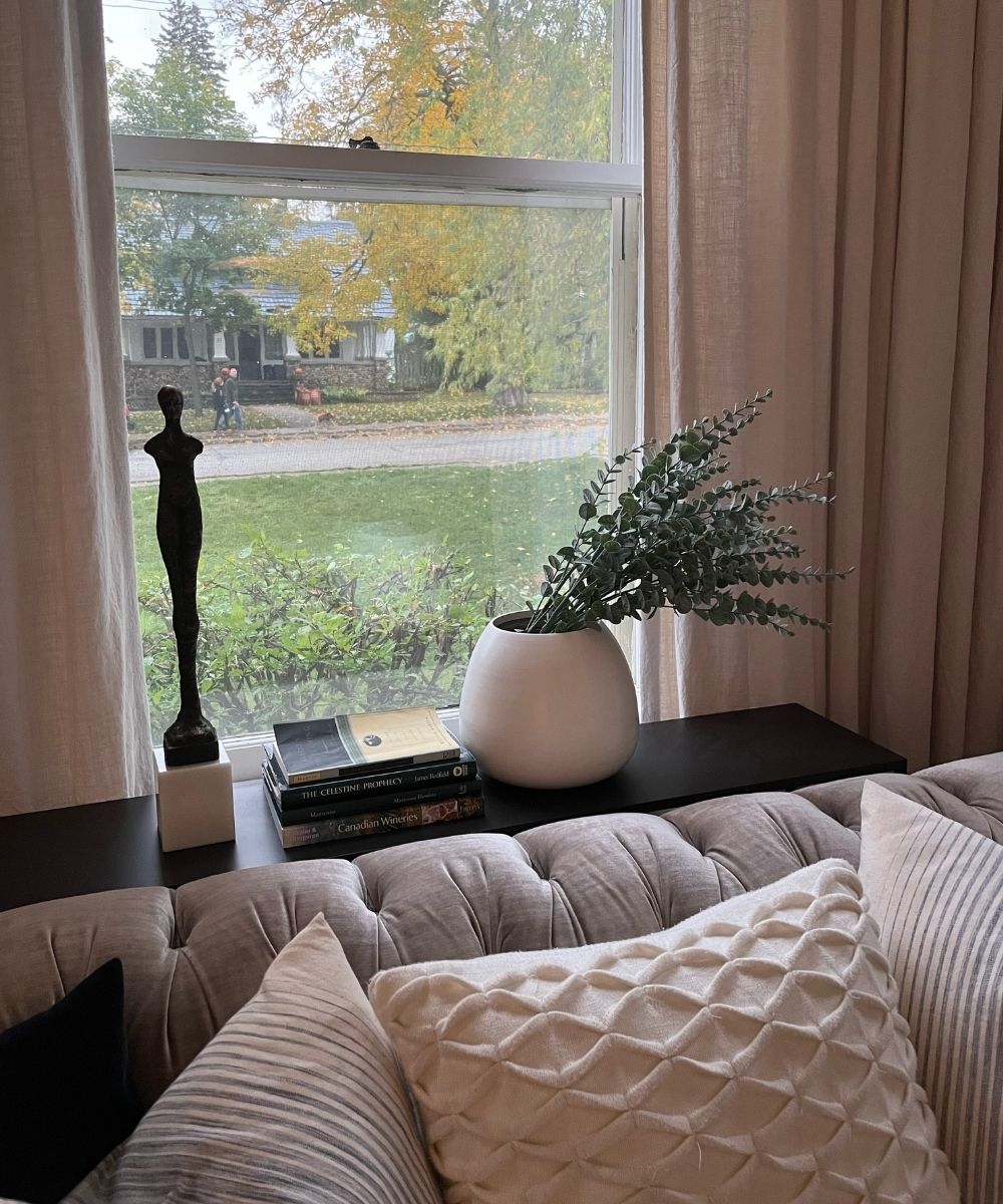 Margo - White Bamboo Floor Planter 