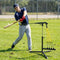 Adjustable Baseball Hitting Trainer with Auto-Rebound & Resistance Bands