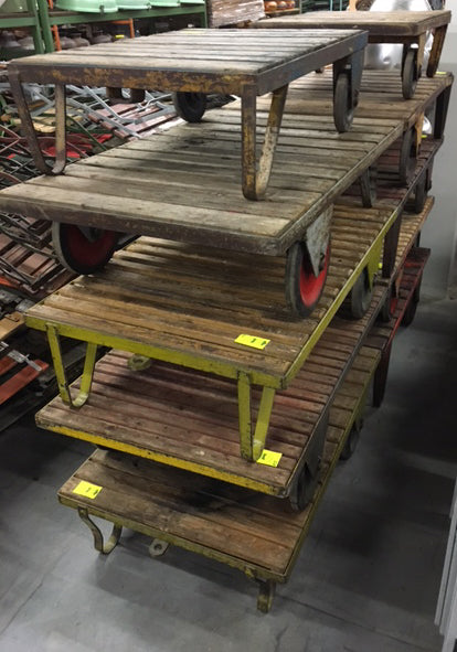 German Pallet Carts Coffee Table 