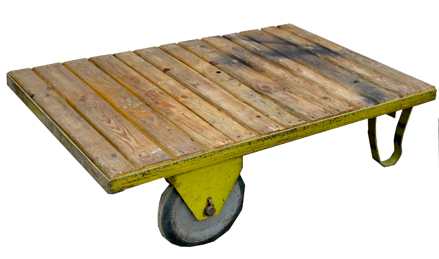 German Pallet Carts Coffee Table 