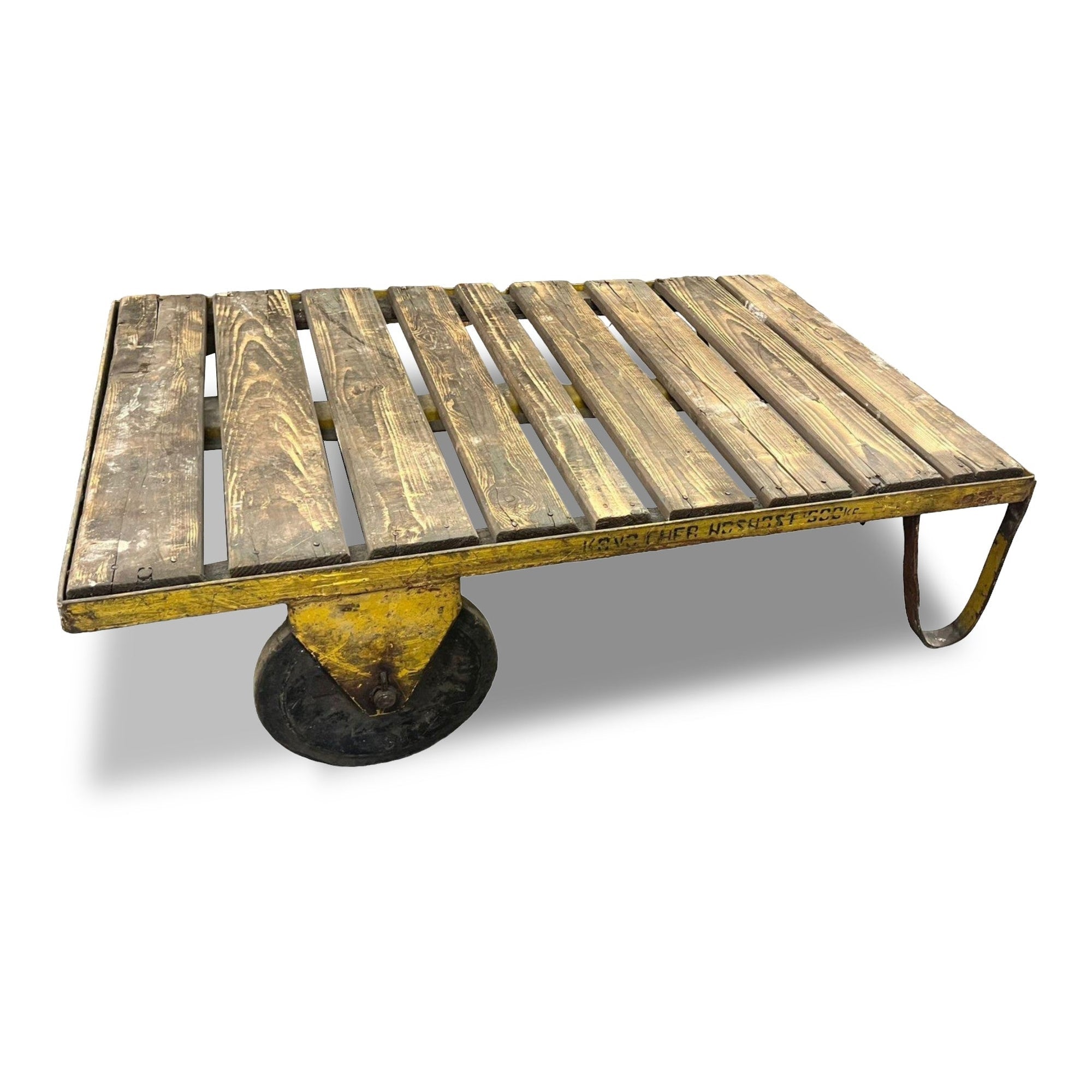 German Pallet Carts Coffee Table 