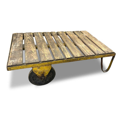 German Pallet Carts Coffee Table 