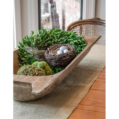 Large Wooden Dutch Dough Bowl 