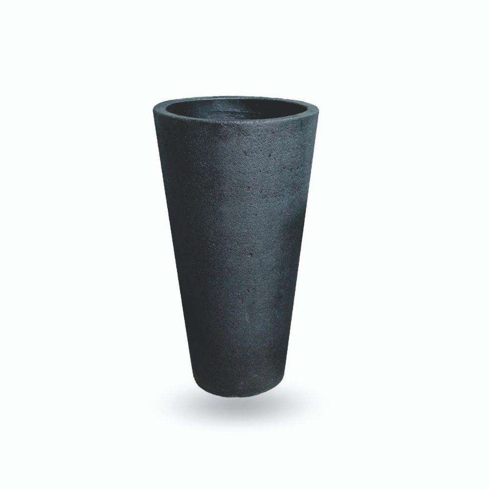 Vaneto Black Cement Planter (Multiple Sizes) 
