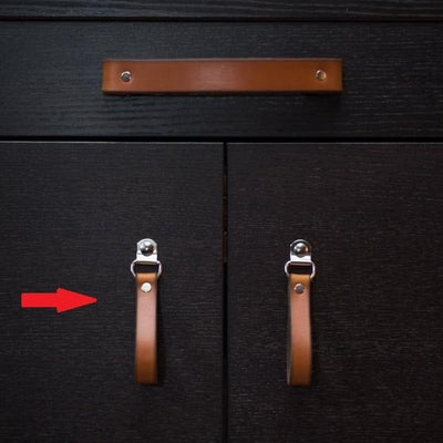 Hinged Genuine Leather Puller 
