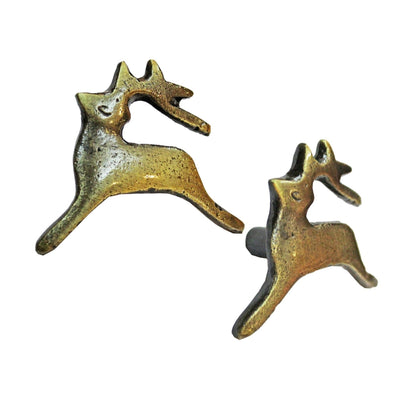 Reindeer Knob Gold 
