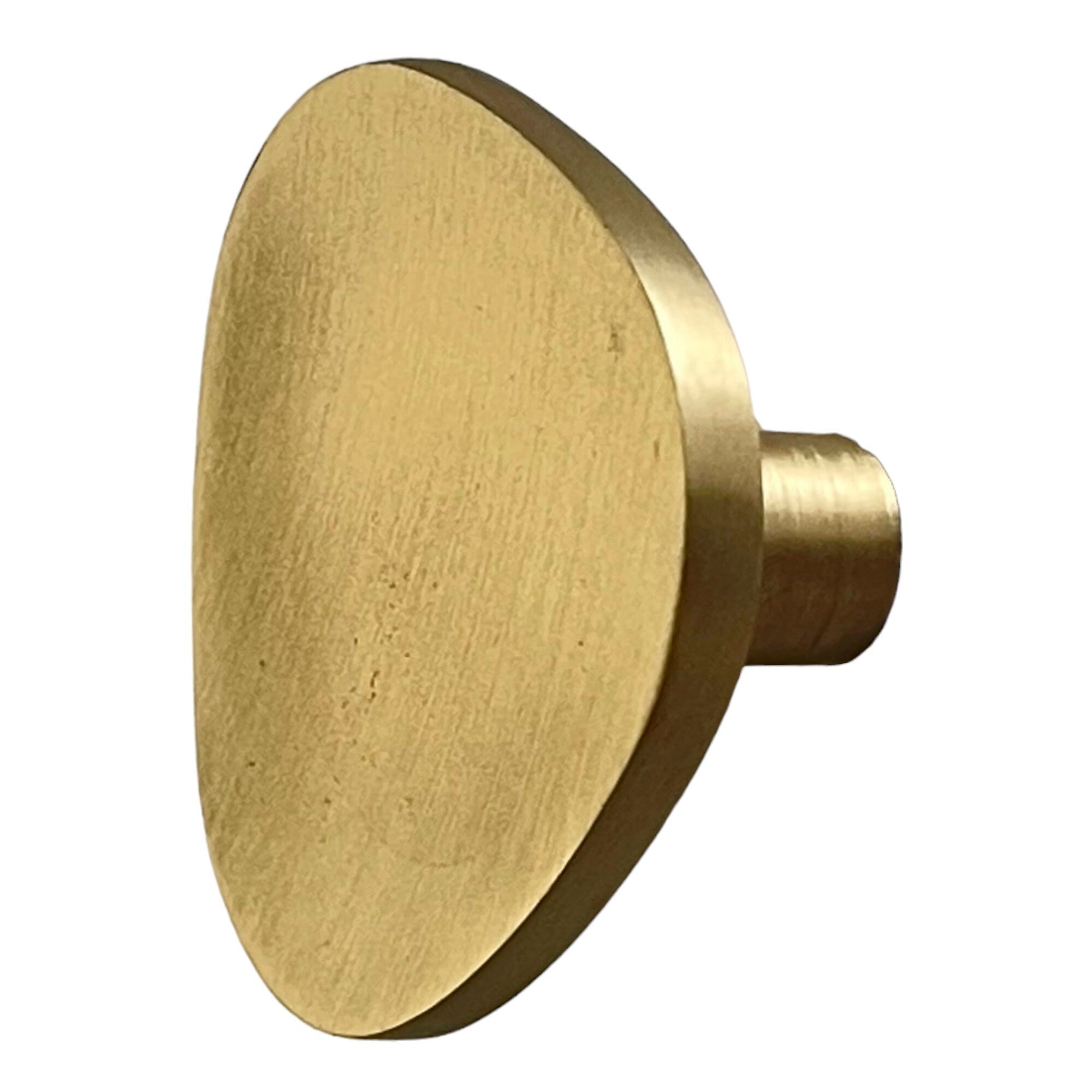 Brass Knob, Satin Brass 