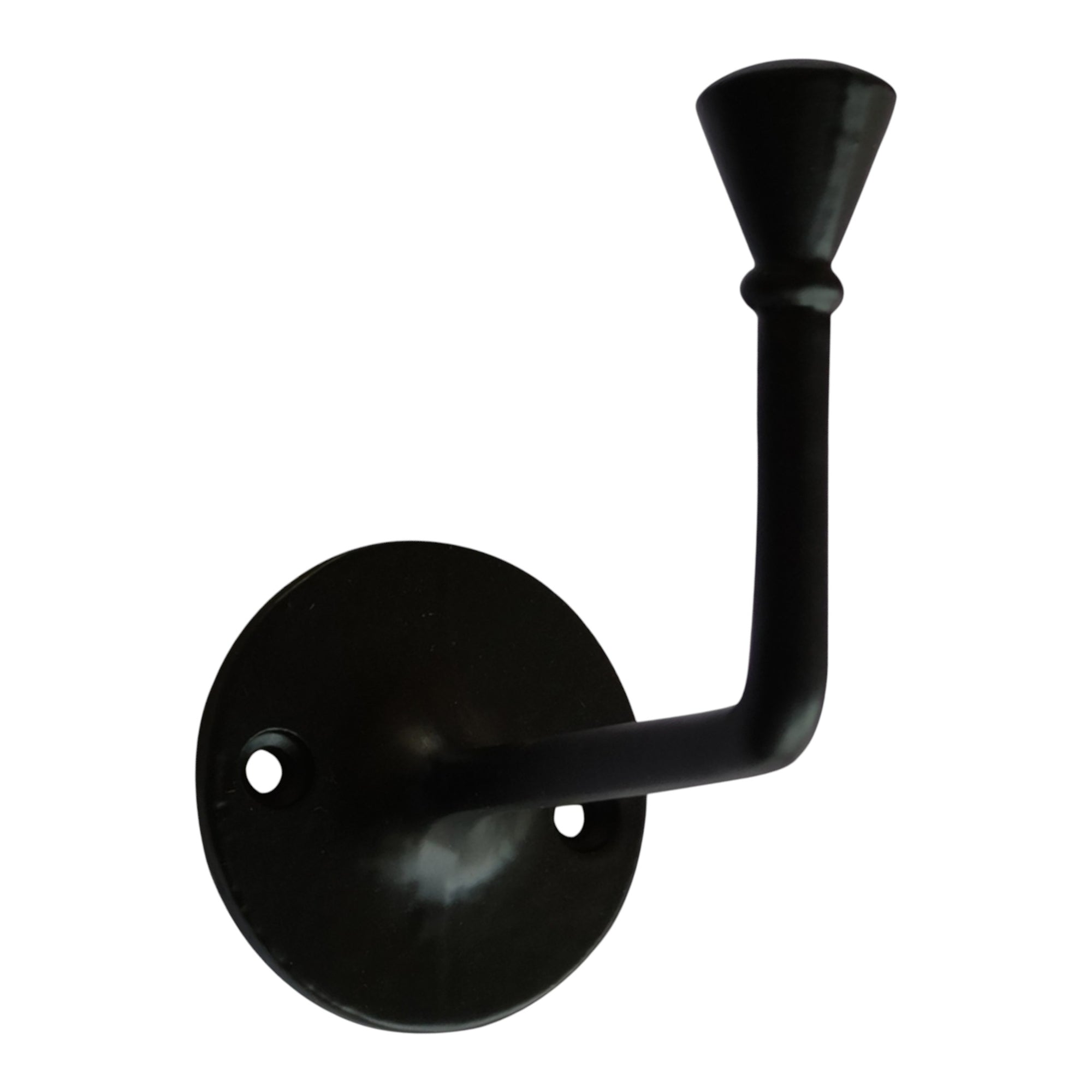 Versatile Wall Hooks with a Timeless Look, Black 