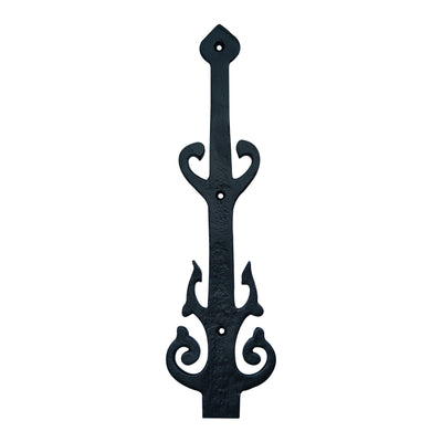 Heavy Duty Hinge, Antique Black, Cast Iron 