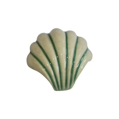 Shell Shape Ceramic Knob, Ceramic 