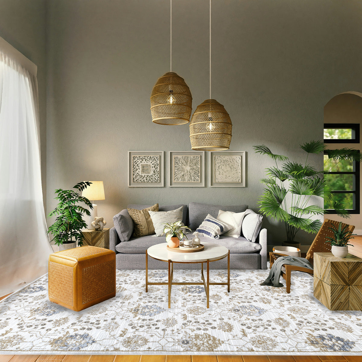 Venice Floral Rug 