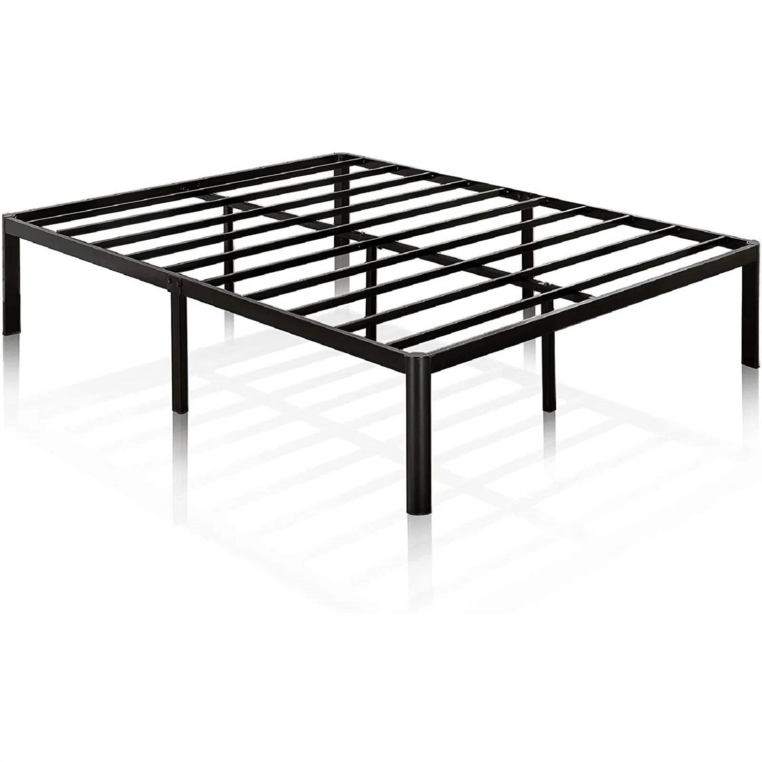 King Metal Platform Bed Frame with Rounded Legs 700 lbs Weight Capacity - Free Shipping