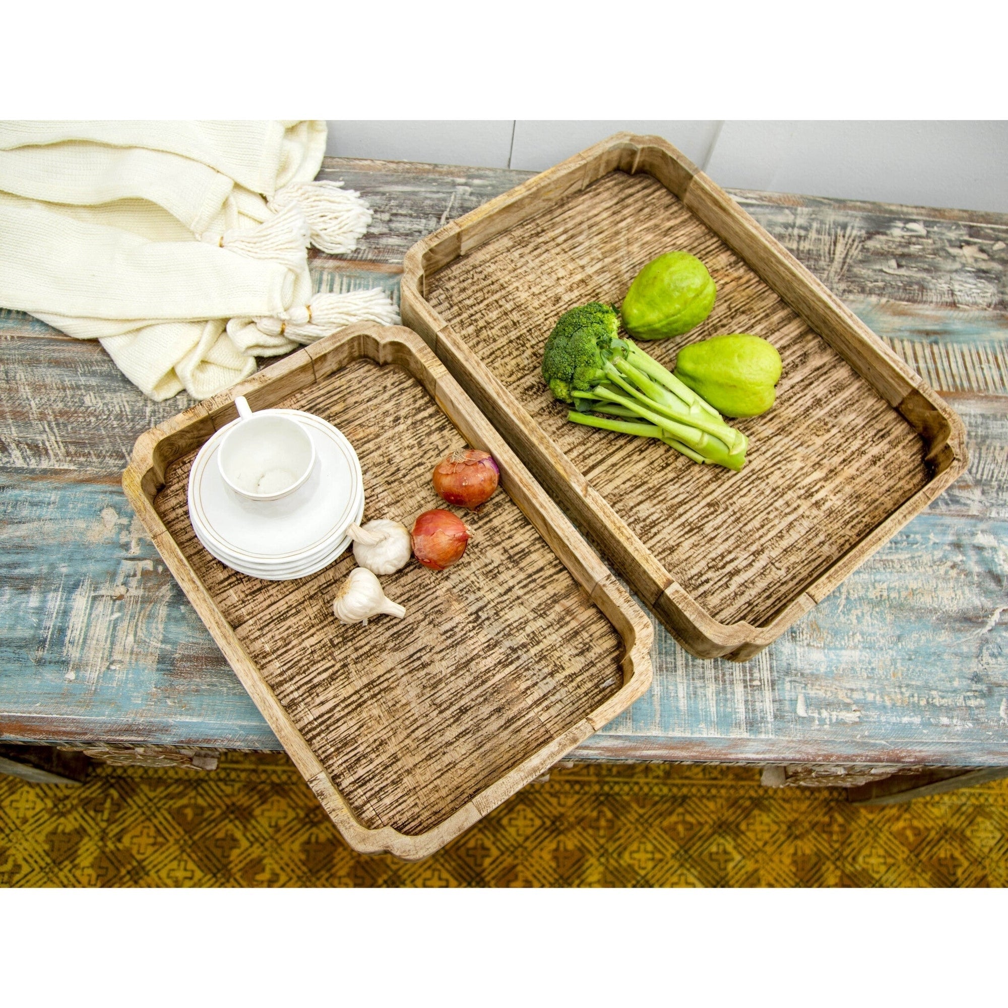 Wooden Serving Tray 