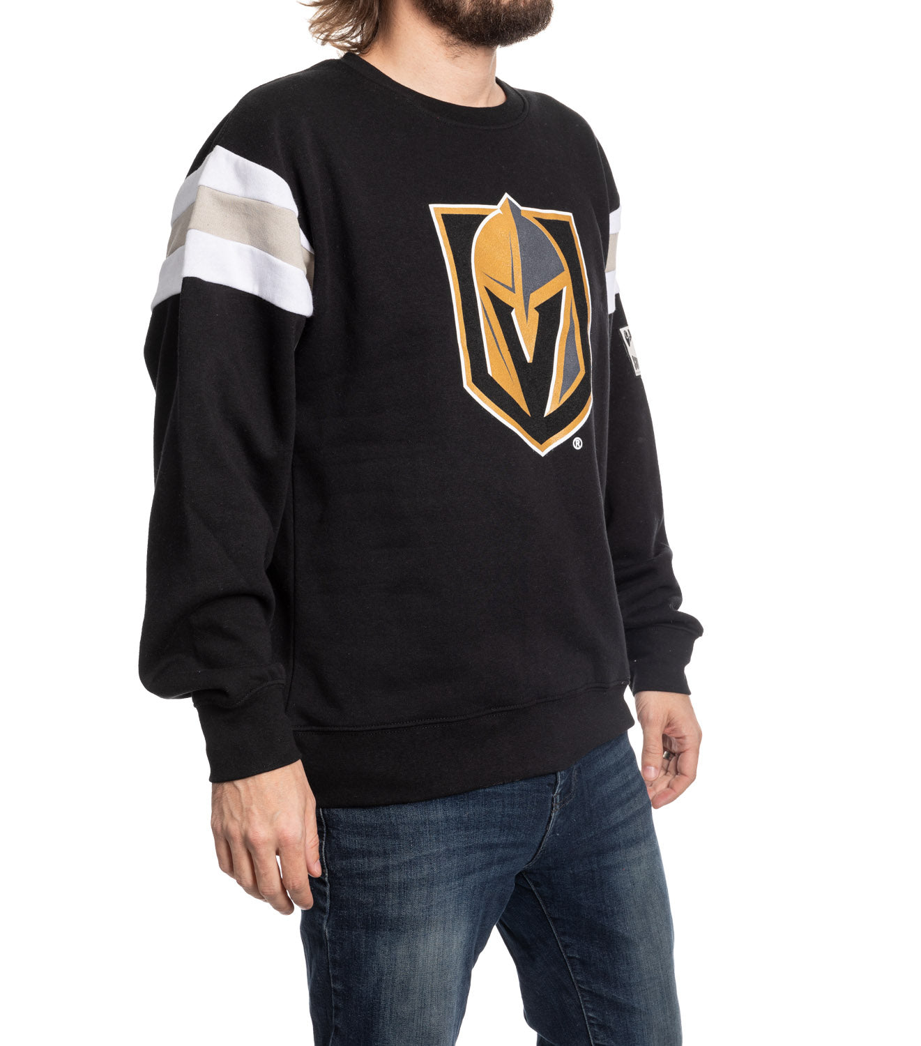 Vegas Golden Knights Varsity Retro Style Crewneck Sweater 