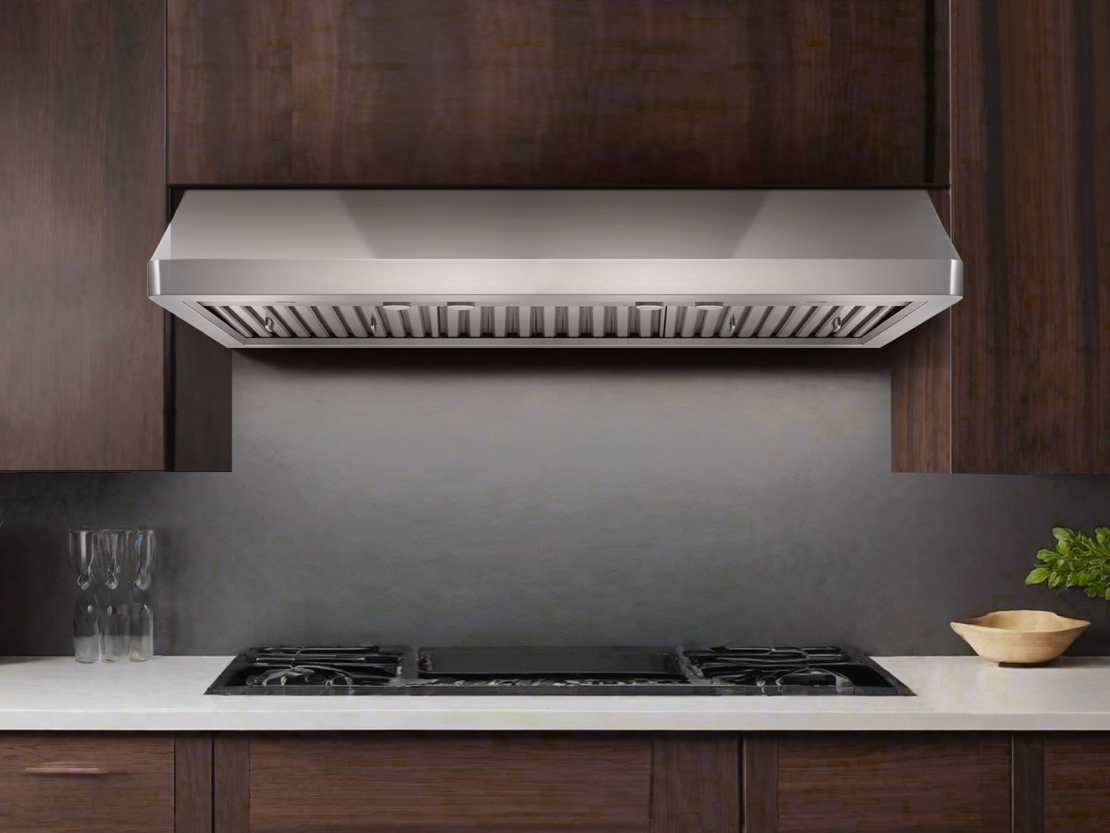 60 Inch 1800 CFM Under Cabinet Range Hood - VICTORY Verona 