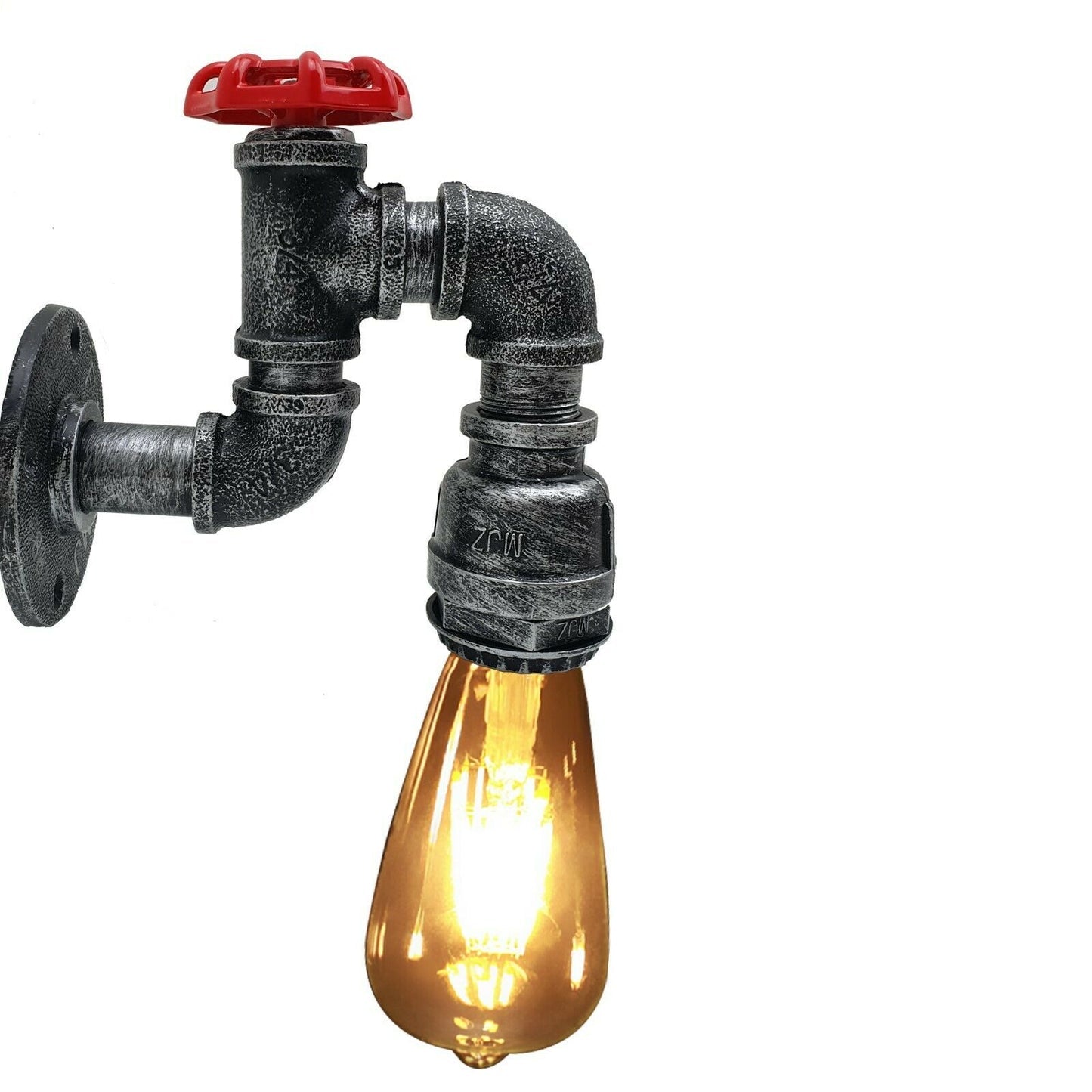 Retro Steampunk Pipe Wall Sconce Lamp~1587 