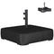 Garden Parasol Base 176 lbs Sand Filled Heavy Duty Stand for Cantilever Umbrellas and 1.89
