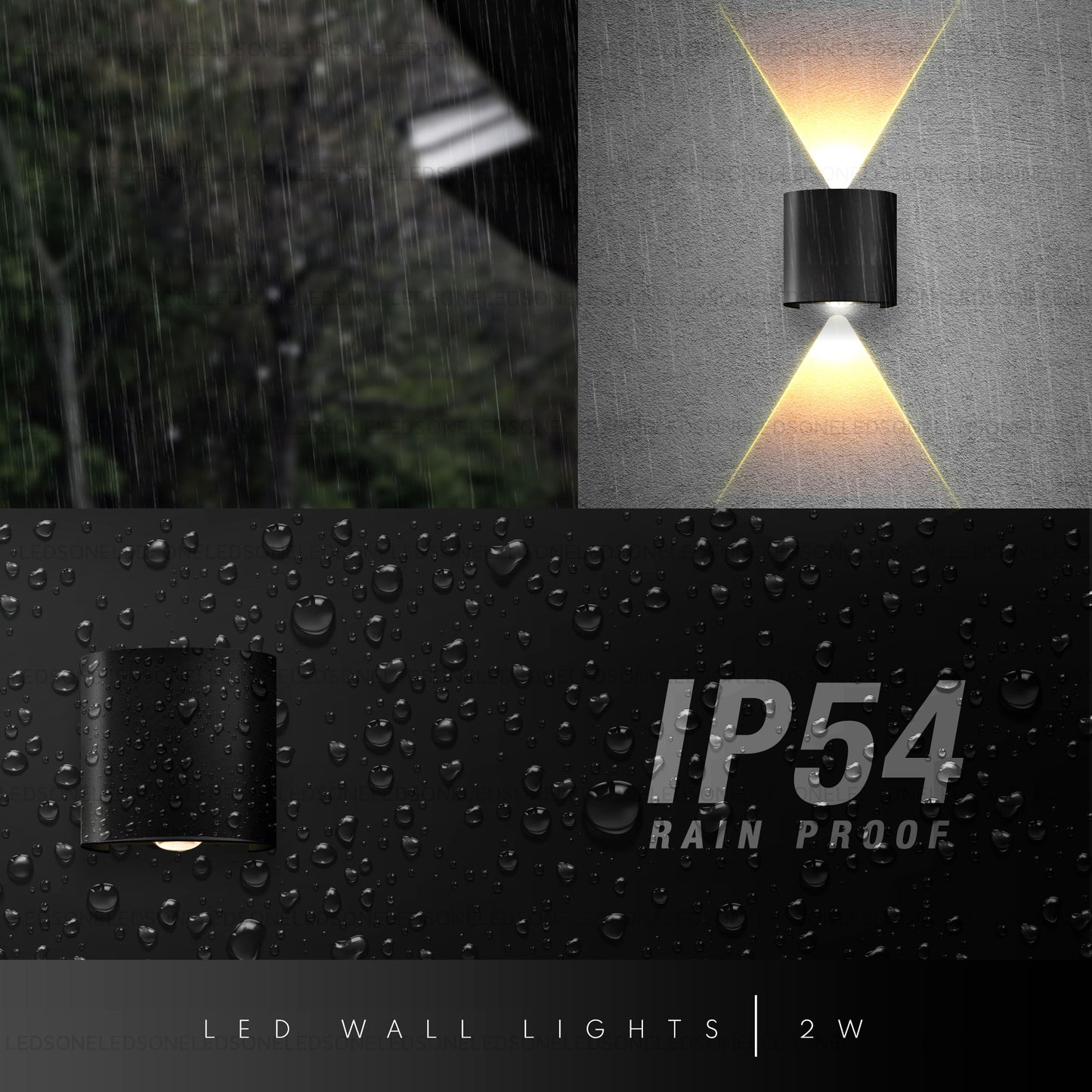 Modern Up-Down Waterproof Wall Lamp~1577