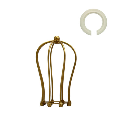 Rustic State Balloon Design Metal Light Cage Gold~1222 