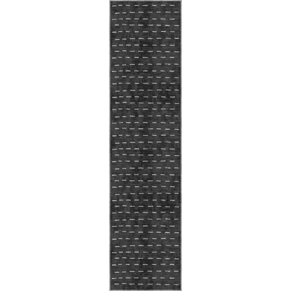 Sando Black Grey Rug 