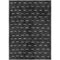 Sando Black Grey Rug – Moroccan Boho Washable Area Rug, Soft & Durable Floor Accent by ArtiPlanto