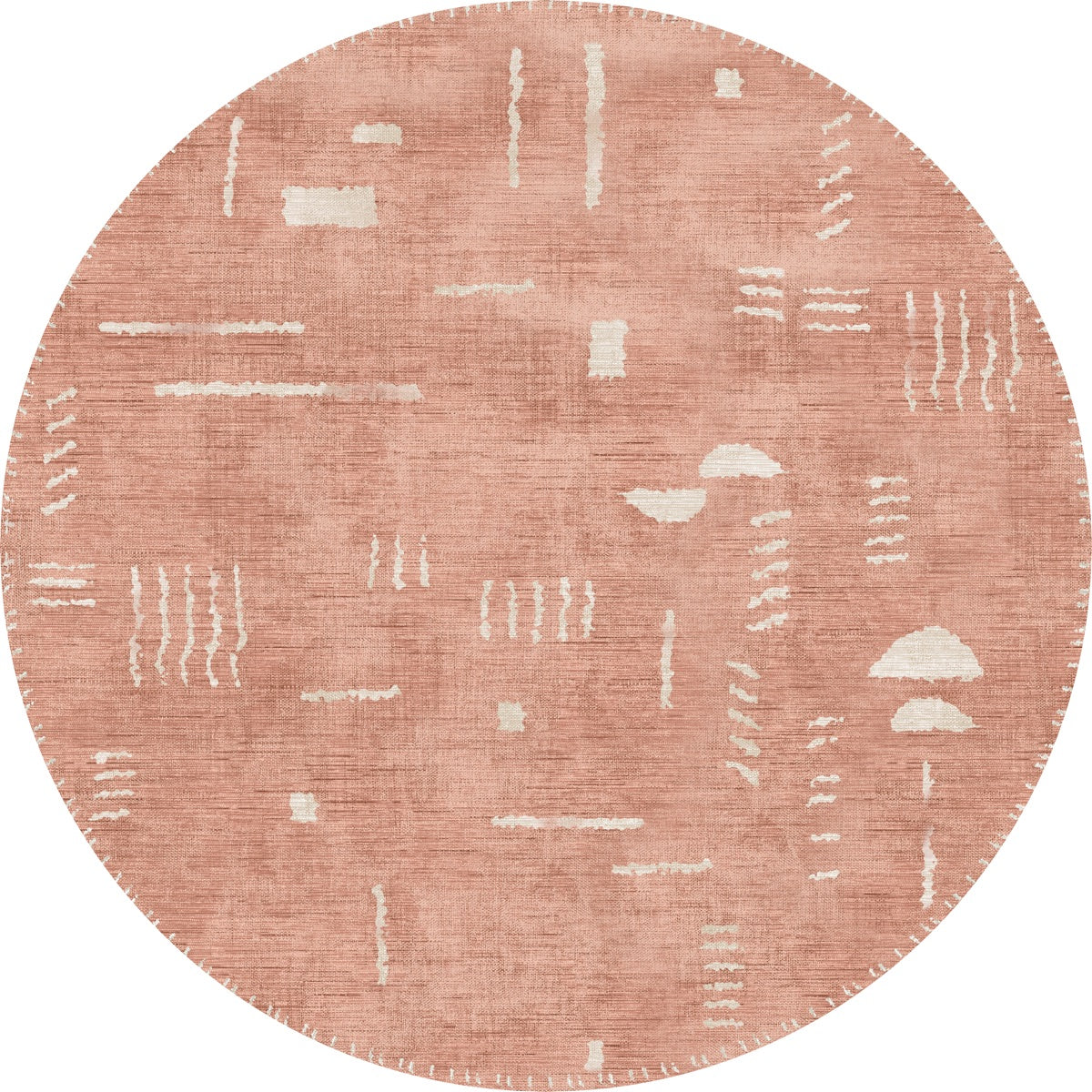 Jama Coral Pink Rug 