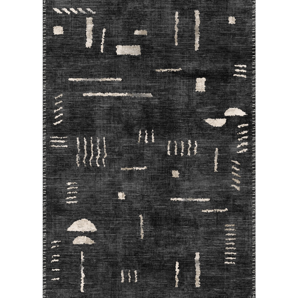 Jama Black Rug 