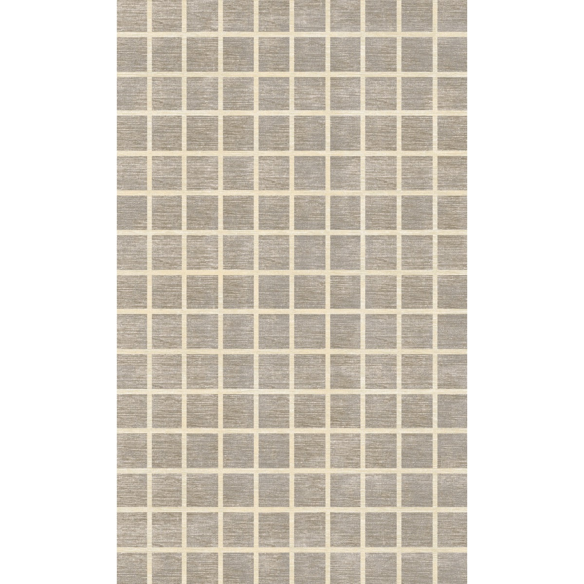 Caper Natural Beige Checkered Rug 