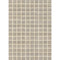Caper Natural Beige Checkered Rug – Modern Beige & White, Machine Washable or Linen, Soft Indoor Area Rug for Home & Office