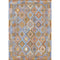 Assania Blue Brown Multi Rug | Moroccan-Inspired Design, Versatile & Vibrant Area Rug