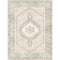 Barbara Light Green Beige Rug | Persian-Inspired Design, Machine Washable or Premium Linen