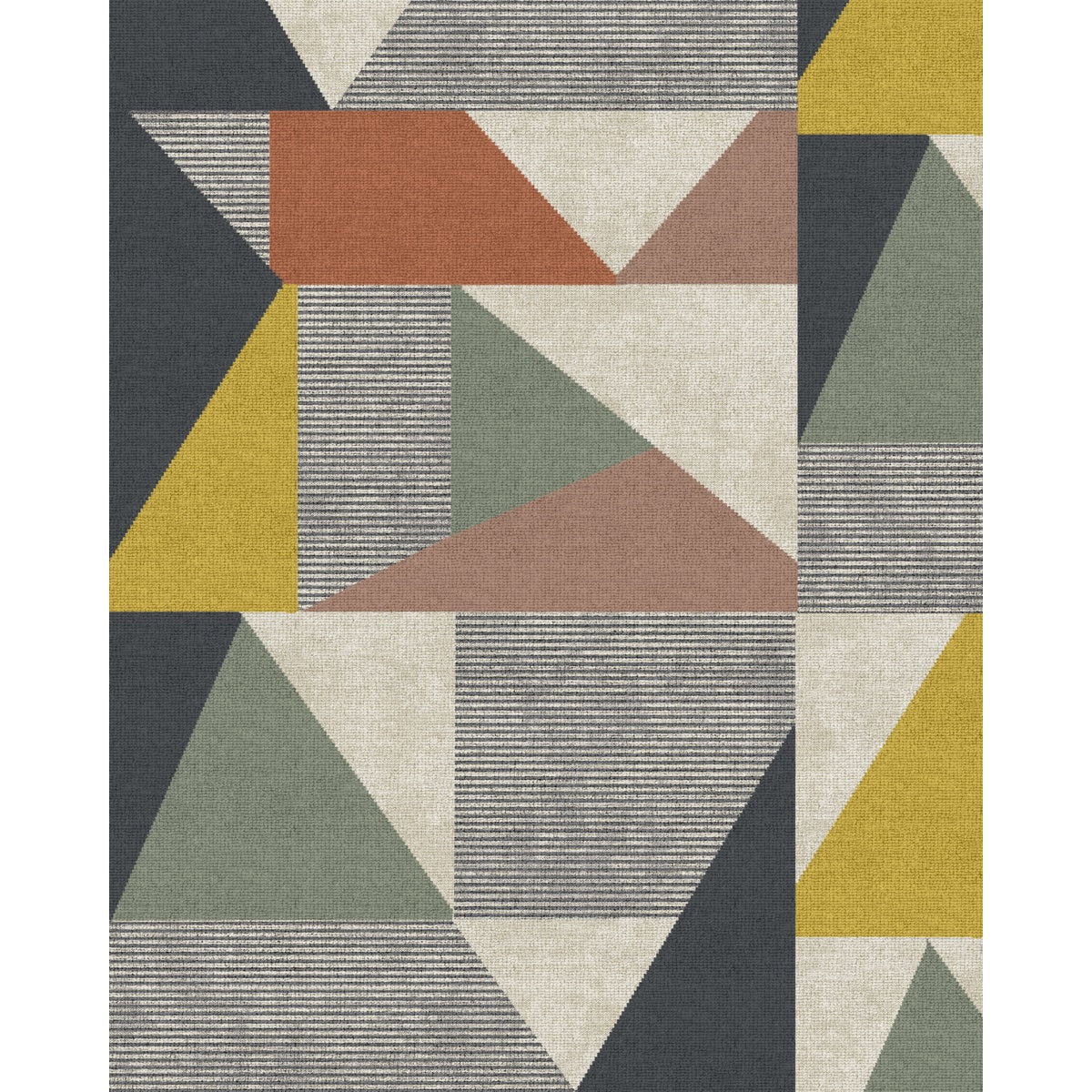 Mizza Grey Multicolor Rug 