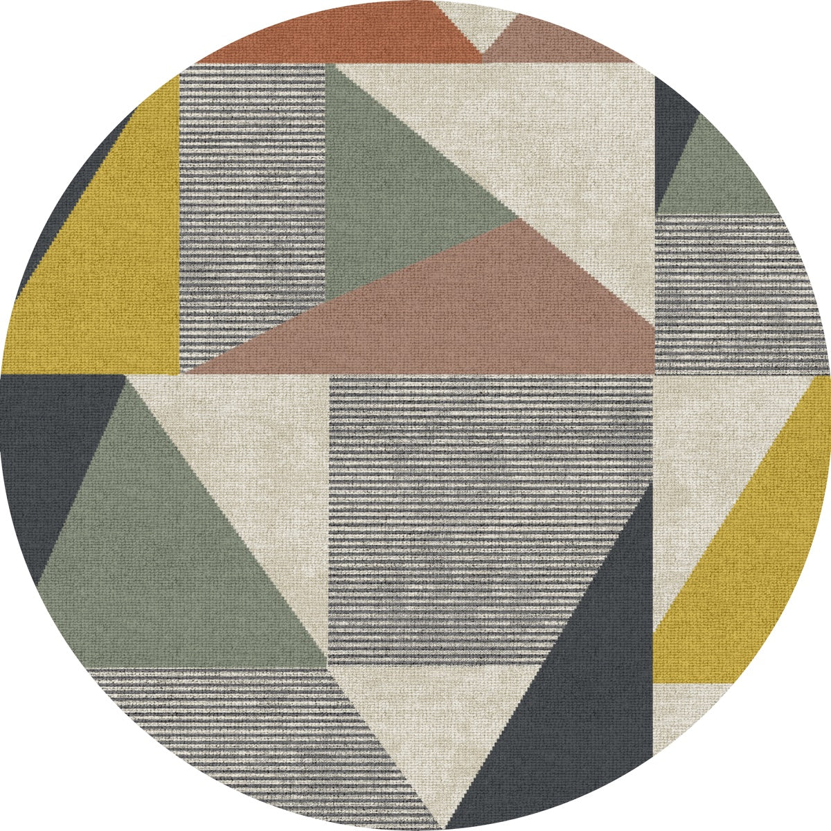 Mizza Grey Multicolor Rug 
